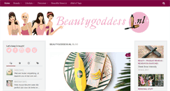 Desktop Screenshot of beautygoddess.nl